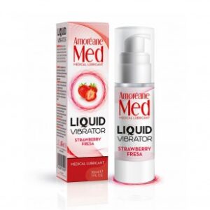 Liquid Vibrator Lubrifiant gourmand Fraise