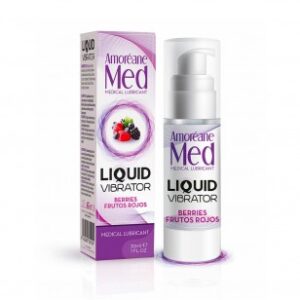 Liquid Vibrator Lubrifiant gourmand Fruits rouges