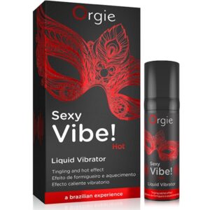 Sexy Vibe HOT Liquid Vibrator Gel excitation chauffant Fraise